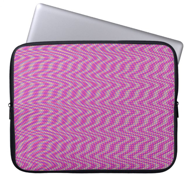 Funda Para Portátil Rosa Dizzy (Frente)