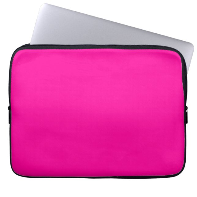 Funda Para Portátil Rosa fuerte caliente (Frente)