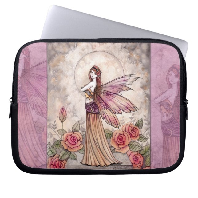 Funda para portátil rosa Hada Sienna Rose (Frente)