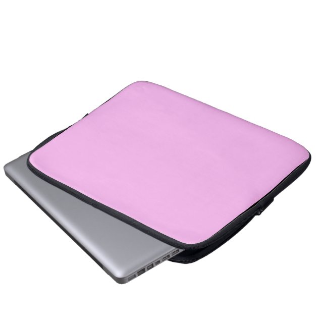 Funda Para Portátil Rosa liso (Inferior anverso)