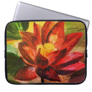 Funda para portátil Rosa Lotus Neoprene de 15"