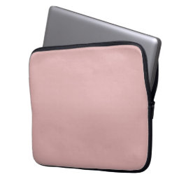 Funda Para Portátil Rosa malva moderno Color Sólido Plano