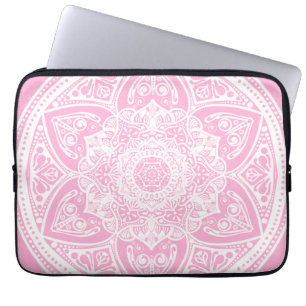 Funda Para Portátil Rosa Mandala