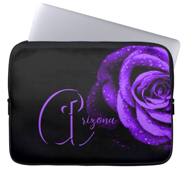 Funda Para Portátil Rosa morado (Frente)