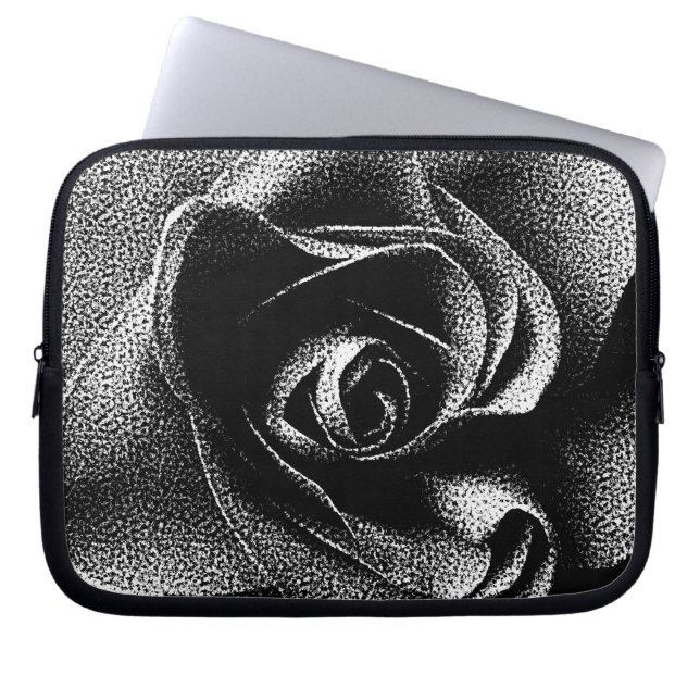 FUNDA PARA PORTÁTIL ROSA NEGRO (Frente)