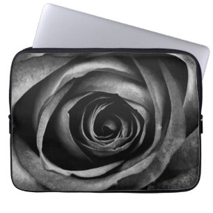 Funda Para Portátil Rosa negro Flor Flor Vintage decorativo floral