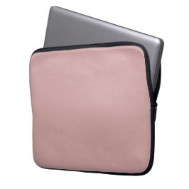 Funda Para Portátil Rosa polvoriento moderno de color rosa claro sólid