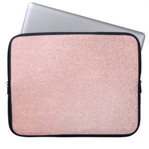 Funda Para Portátil Rosa purpurina