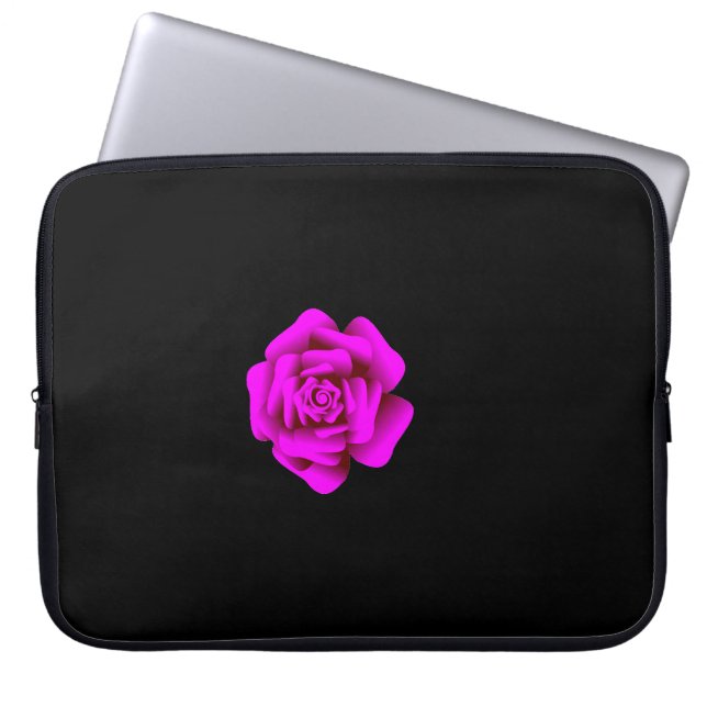 Funda Para Portátil Rosa rosa (Frente)