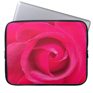 Funda Para Portátil Rosa Rosa Roja Romántica