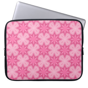Funda Para Portátil Rosa Y Blanco