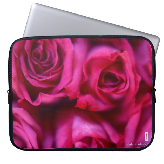 Funda Para Portátil Rosas (Frente)