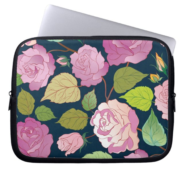 Funda Para Portátil Rosas 16 (Frente)