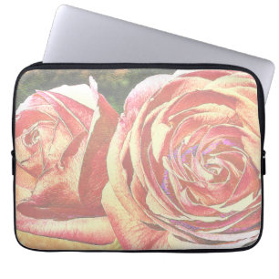 Funda Para Portátil Rosas de té del Jardín