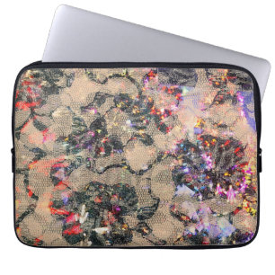 Funda Para Portátil Rosas del cordón del gótico