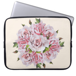 Funda Para Portátil Rosas escultóricos en una manga de laptops - (I)
