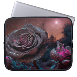 Funda Para Portátil Rosas OSCUROS AZULES Y PINTORES