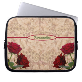 Funda Para Portátil Rosas Red Stem Personaliza la laptop romántica