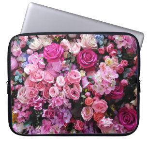 FUNDA PARA PORTÁTIL ROSAS ROMÁNTICOS