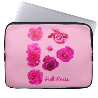 Funda Para Portátil Rosas rosadas