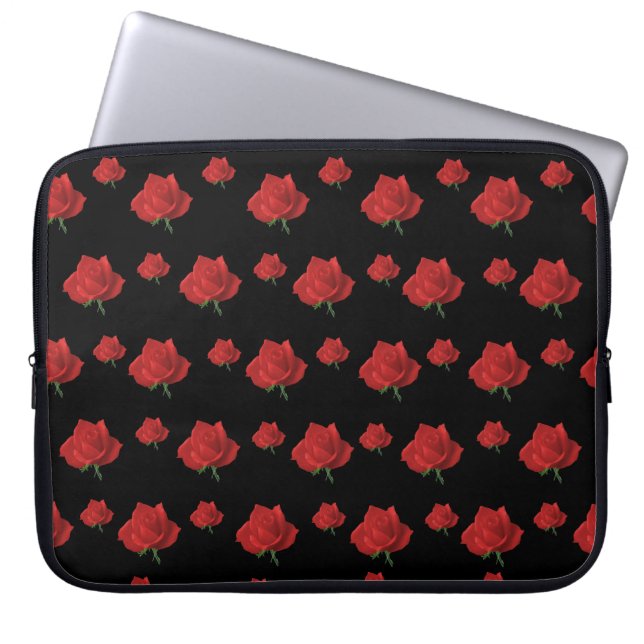Funda Para Portátil Roses rojos (Frente)