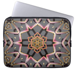 Funda Para Portátil Roseta Dorada