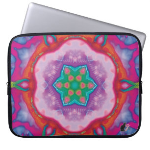 Funda Para Portátil Rosette Kaleidoscope Laptop Sleeve