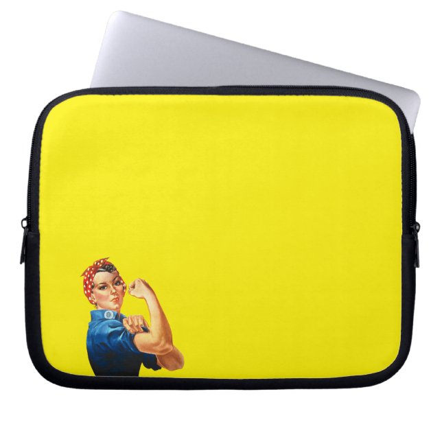 Funda Para Portátil Rosie The Riveter (Frente)