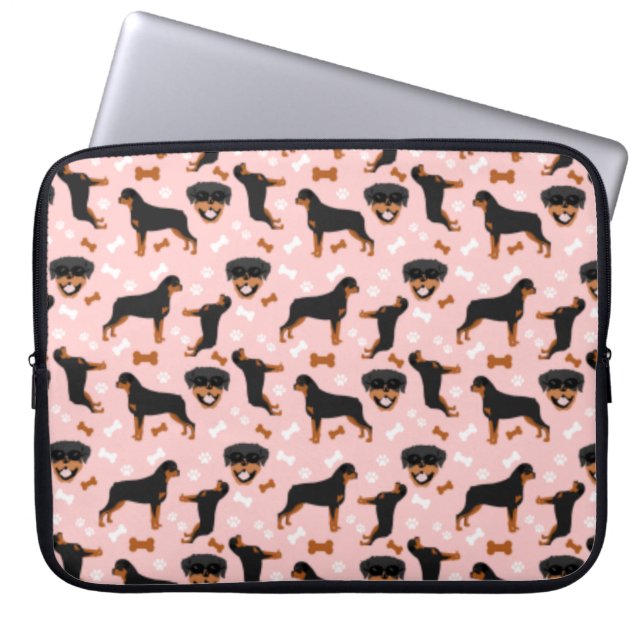 Funda Para Portátil Rottweilers Rottie Dog Pattern (Frente)