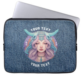 FUNDA PARA PORTÁTIL RÓTULO ZODIAC DE ARIES PERSONALIZADAS