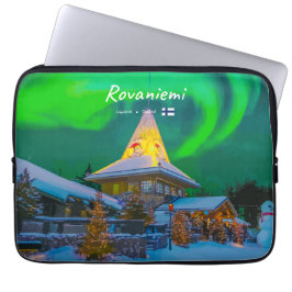 Funda Para Portátil Rovaniemi, Finlandia - Aurora Mágica