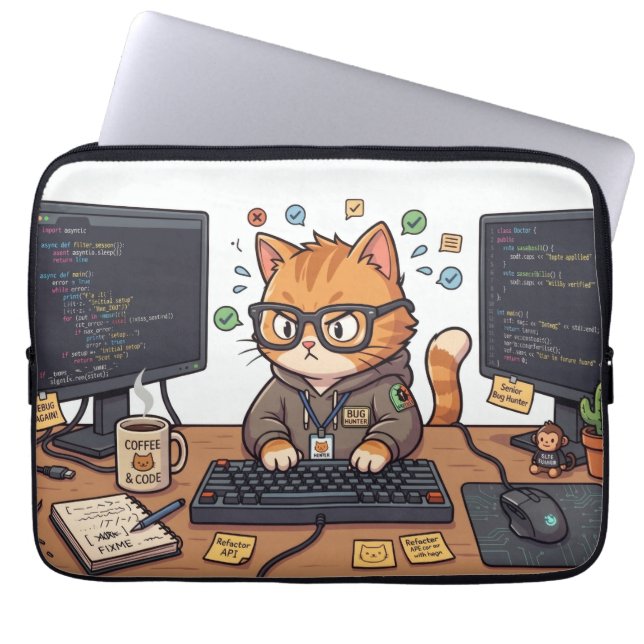 Funda para portátil Royal Cat (Frente)