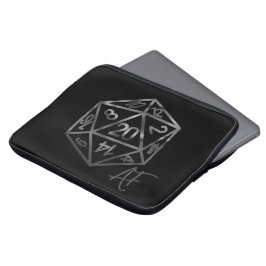 Funda Para Portátil RPG Crit AF | Fantasía Tabletop Retro Gamer Dice