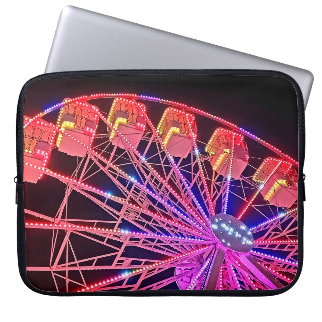 Funda Para Portátil Rueda roja (Frente)