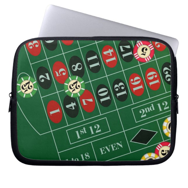 Funda Para Portátil Ruleta Tabla Portátil Sleeve (Frente)