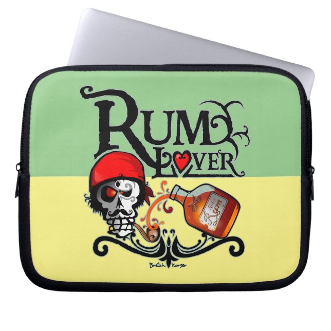 Funda Para Portátil Rum lover (Frente)