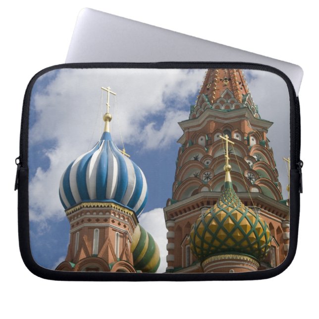 Funda Para Portátil Rusia, Moscú, Plaza Roja. 4 de San Basil (Frente)