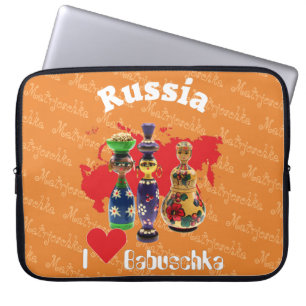 Funda Para Portátil Rusia - Rusia Babuschka Gerätehülle 10" - 15"
