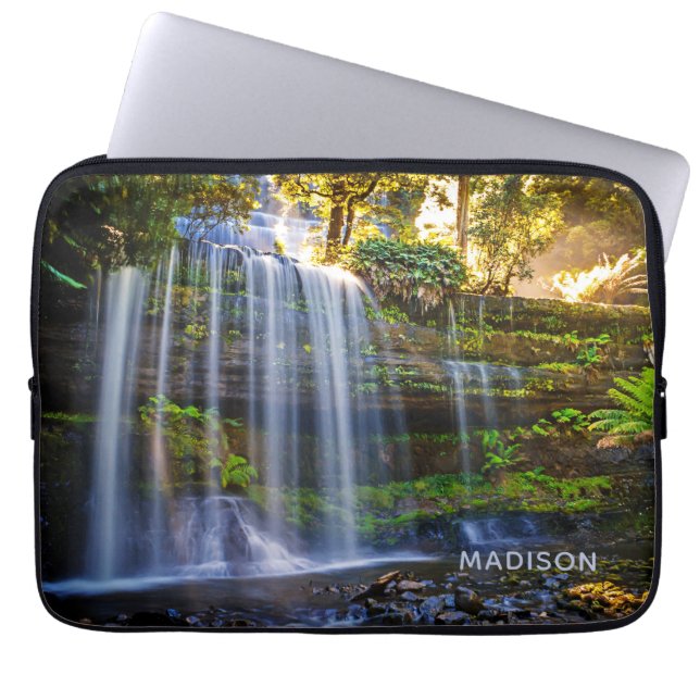 Funda Para Portátil Russell Falls Australia nombre personalizado para  (Frente)