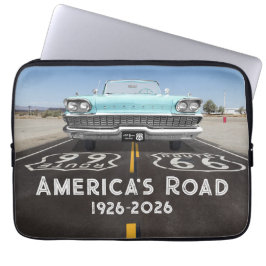 Funda Para Portátil Ruta 66 Centenario Histórico