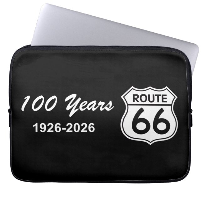 Funda Para Portátil Ruta 66 Centenario Histórico (Frente)