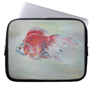 Funda Para Portátil Ryukin Goldfish Pintura acrílica