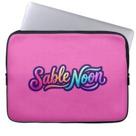 Funda Para Portátil Sable Noon - Logotipo básico