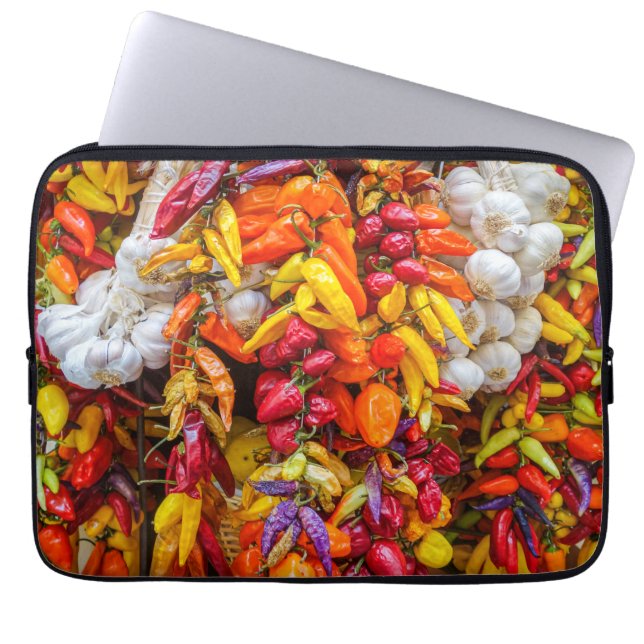 Funda Para Portátil Sabores mediterráneos (Frente)