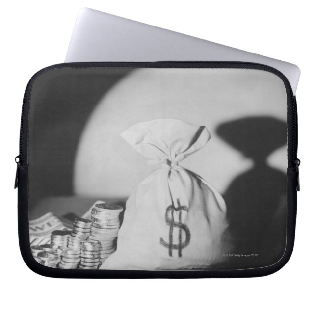 Funda Para Portátil Saco de dinero (Frente)