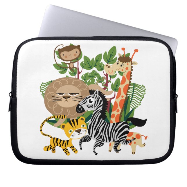 Funda Para Portátil Safari animal (Frente)
