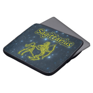 Funda Para Portátil Sagitario brillante