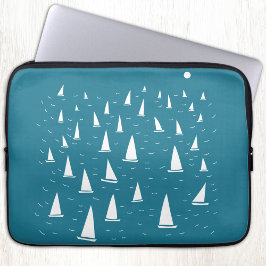 Funda Para Portátil Sailing Boat Yacht Nautical