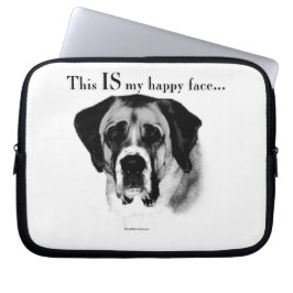 Funda Para Portátil Saint Bernard Happy Face