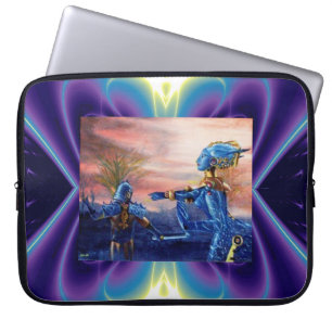 FUNDA PARA PORTÁTIL SAINT GEORGE Y ALIEN DRAGON